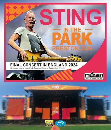 STING / IN THE PARK FINAL CONCERT IN ENGLAND 2024 HD PRO-SHOT (1BDR)