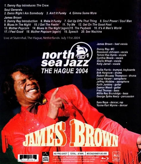 JAMES BROWN / North Sea Jazz Festival 2004 HD PRO-SHOT (1BDR)