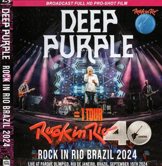 DEEP PURPLE / Rock In Rio Brazil 2024 HD PRO-SHOT (1BDR)