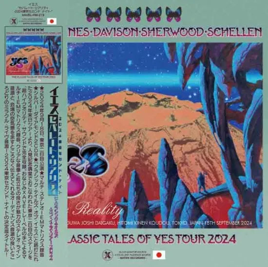 YES/Separate Reality / The Classic Tales of YES 2024 Tokyo 2nd Night (2CDR+1DVDR)