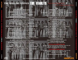 THE ROLLING STONES / THE VAULTS I : RARE AND UNRELEASED TRACKS 1964-1972 NEW REMASTERS EDITION  (2CD)