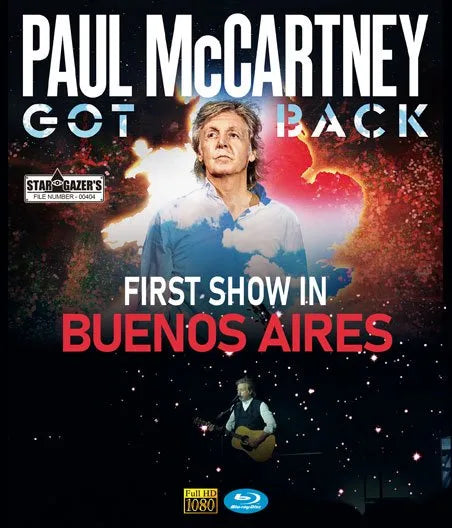 PAUL McCARTNEY / GOT BACK TOUR 2024 FIRST SHOW IN BUENOS AIRES (1BDR)