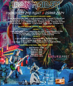 IRON MAIDEN / YOKOHAMA 2ND NIGHT & OSAKA 2024 (1BDR+2CDR)