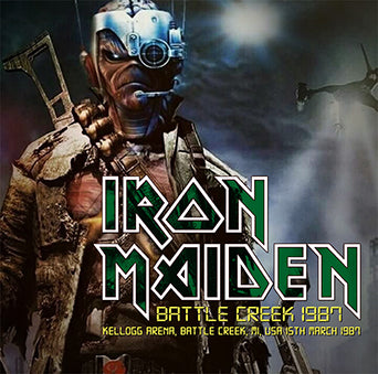 IRON MAIDEN / BATTLE CREEK 1987 (2CDR)