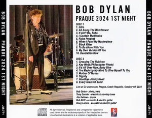 BOB DYLAN / PRAQUE 2024 1ST NIGHT (2CDR)