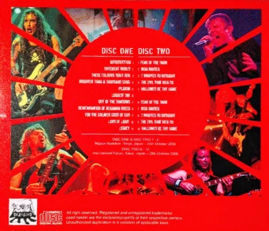 IRON MAIDEN / Reanimation In Budokan (2CDR)