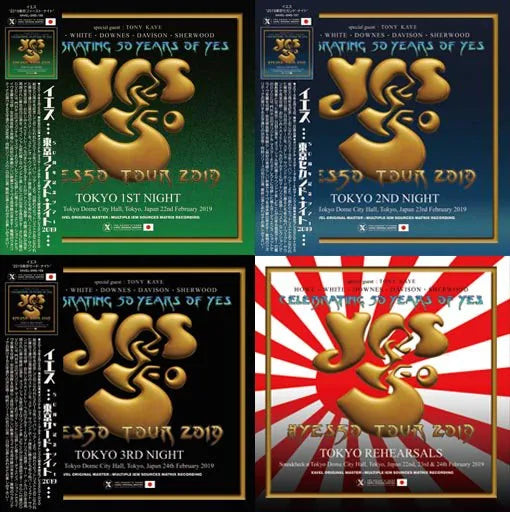 YES / #YES50TOUR 2019 Tokyo 3 Nights Complete (6CD＋3DVD with Bonus CDR)