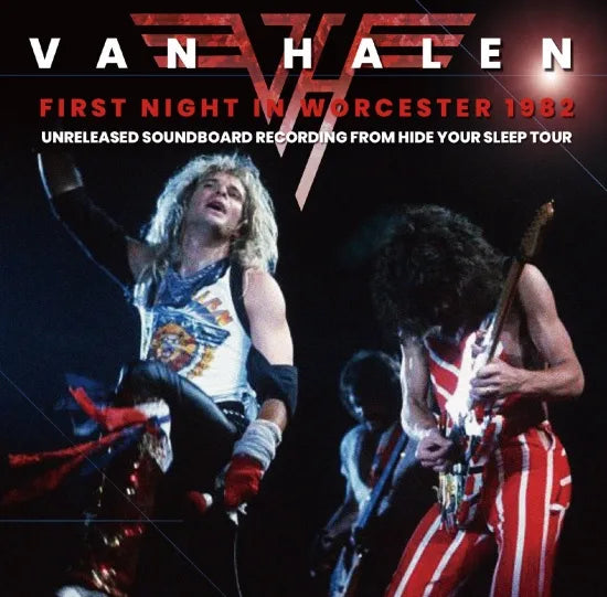 VAN HALEN / FIRST NIGHT IN WORCESTER 1982 Soundboard (2CDR)