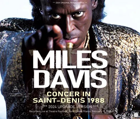 MILES DAVIS / CONCER IN SAINT-DENIS 1988 2024 UPGRADE VERSION (3CDR)