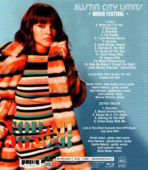 NORAH JOENS / Austin City Limits Music Festival 2024 HD PRO SHOT (1BDR)