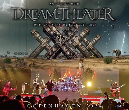 DREAM THEATER / COPENHAGEN 2024 40TH ANNIVESARY TOUR 2024-2025  (3CDR)