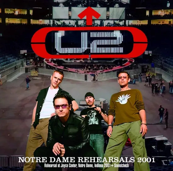 U2 / NOTRE DAME REHEARSALS 2001 (2CDR)