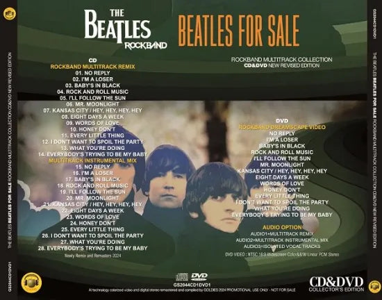 THE BEATLES / BEATLES FOR SALE ROCKBAND MULTITRACK COLLECTION (1CD+1DVD)