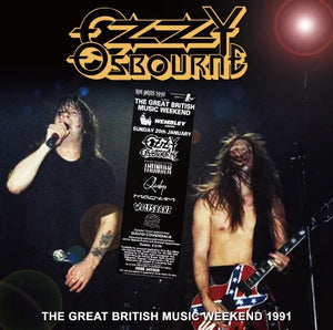 OZZY OSBOURNE / THE GREAT BRITISH MUSIC  WEEKEND 1991 FM Soundboard (1CDR+1DVDR)