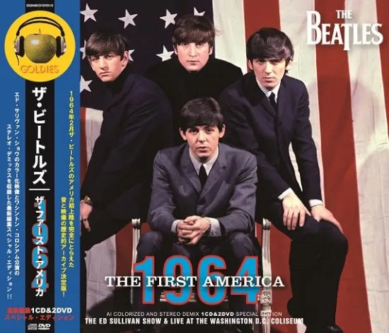 THE BEATLES / THE FIRST AMERICA 1964 (1CD+2DVD)