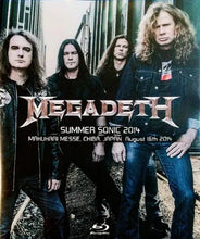 Load image into Gallery viewer, MEGADETH / SUMMER SONIC 2014 (1BDR)
