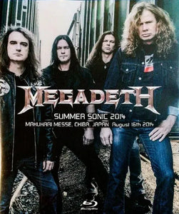 MEGADETH / SUMMER SONIC 2014 (1BDR)