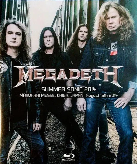 MEGADETH / SUMMER SONIC 2014 (1BDR)