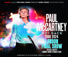 Load image into Gallery viewer, PAUL McCARTNEY / GOT BACK TOUR 2024 LONDON FINAL SHOW (2CDR+1DVDR)
