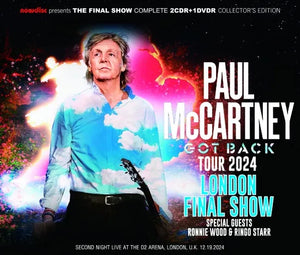 PAUL McCARTNEY / GOT BACK TOUR 2024 LONDON FINAL SHOW (2CDR+1DVDR)