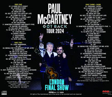 Load image into Gallery viewer, PAUL McCARTNEY / GOT BACK TOUR 2024 LONDON FINAL SHOW (2CDR+1DVDR)
