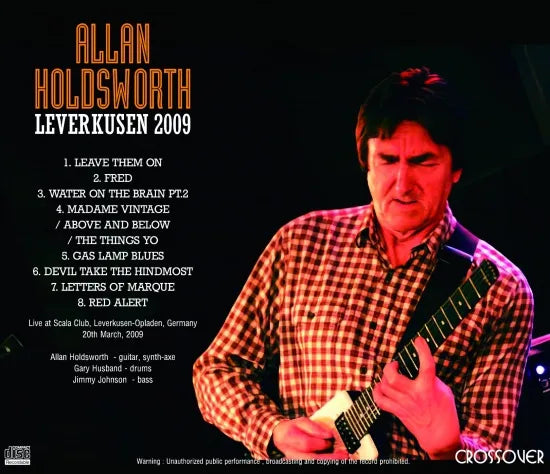 ALLAN HOLDSWORTH / LEVERKUSEN 2009 (1CDR)