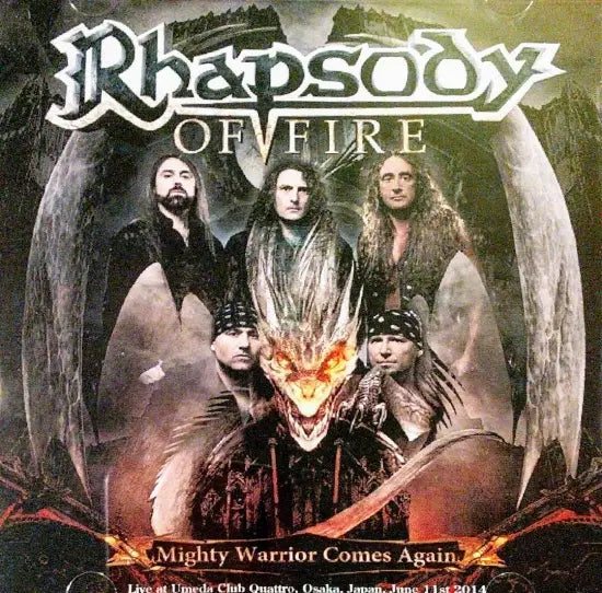 RHAPSODY OF FIRE / Mighty Warrior Comes Again Osaka 2014 (2CDR)