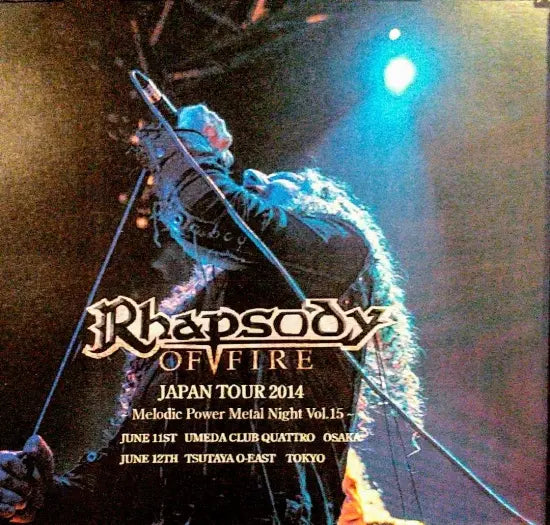 RHAPSODY OF FIRE / Mighty Warrior Comes Again Osaka 2014 (2CDR)