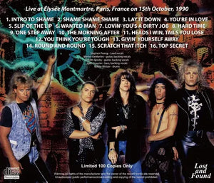 RATT / DETONATOR OPENING NIGHT IN PARIS 1990 (1CDR)