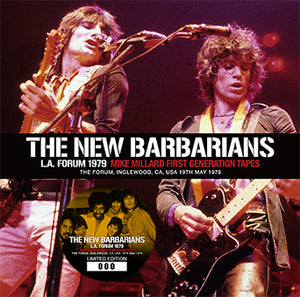 THE NEW BARBARIANS / L.A. FORUM 1979 MIKE MILLARD FIRST GENERATION TAPES (2CD)