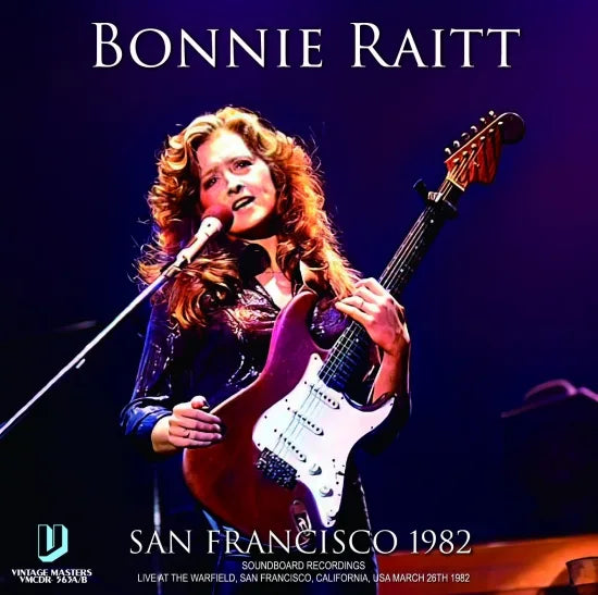 BONNIE RAITT / SAN FRANCISCO 1982 STEREO SOUNDBOARD (2CDR)