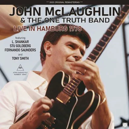 JOHN McLAUGHLIN & THE ONE TRUTH BAND / LIVE IN HAMBURG 1978 (1CDR)