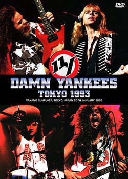 DAMN YANKEES / TOKYO 1993 PRO SHOT (1DVDR)