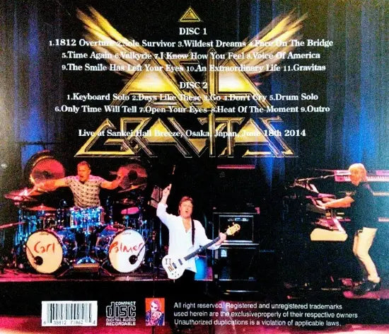 ASIA / LIVE IN JAPAN 2014 ONE NIGHT IN OSAKA (2CDR)