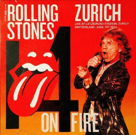 THE ROLLING STONES / 14 ON FIRE IN ZURICH (2CDR)