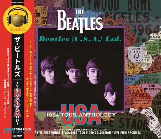 THE BEATLES / USA 1964 TOUR ANTHOLOGY (2CD+2DVD)