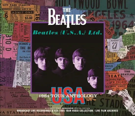 THE BEATLES / USA 1964 TOUR ANTHOLOGY (2CD+2DVD)