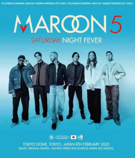 MAROON 5 / Saturday Night Fever 2025 Tokyo 2nd Night (1BDR+1DVDR)