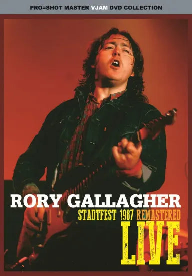 RORY GALLAGHER / STADTFEST 1987 REMASTERED PRO SHOT (1DVDR)