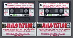 JAMES TAYLOR / BEVERLY HILLS 1981 MIKE MILLARD FIRST GENERATION TAPES (3CDR)