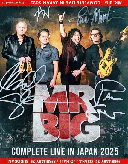 MR. BIG / COMPLETE LIVE IN JAPAN 2025 (4CDR)