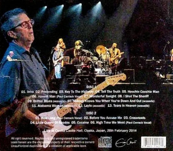 Eric Clapton / at OSAKA CASTLE HALL (2CDR)