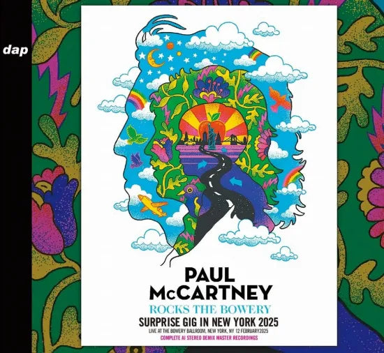 PAUL McCARTNEY / ROCKS THE BOWERY SURPRISE GIG IN NEW YORK 2025 COMPLETE AI STEREO (2CD)