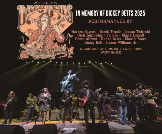 V.A. / IN MEMORY OF DICKEY BETTS 2025 (3CDR)