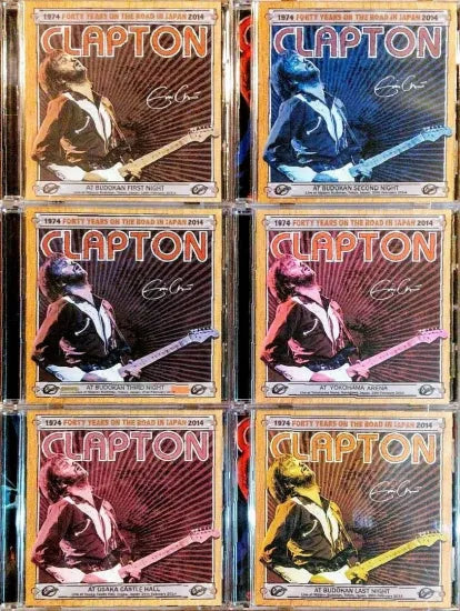 ERIC CLAPTON / LIVE AT BODOKAN 2014 6DAYS COMPLETE SET (12CDR)