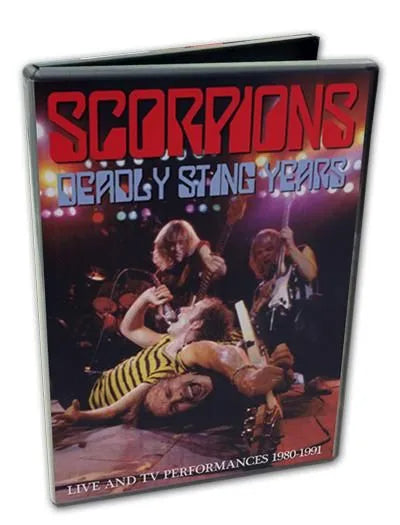 SCORPIONS / DEADLY STING YEARS Pro shot (1DVDR)