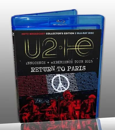 U2 / iNNOCENCE+eXPERIENCE TOUR 2015 RETURN TO PARIS (2BDR)