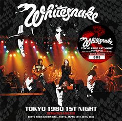 WHITESNAKE / TOKYO 1980 1ST NIGHT DEFINITIVE MASTER (2CD)