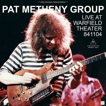 PAT METHENY GROUP / LIVE AT WARFIELD THEATER 841104 (2CDR)