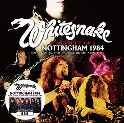 WHITESNAKE / DEFINITIVE NOTTINGHAM 1984 (2CD)